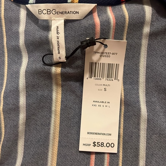 BCBGeneration Striped Top - Picture 5 of 6